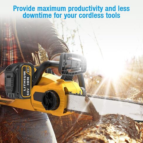 20V 9.0Ah DCB209 Replacement Battery Compatible with Dewalt 20V DCB200 DCD DCF DCG Series Cordless Power Tools with LED Indicator in Saudi Arabia