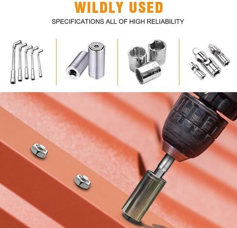 3Pcs 1/4" 3/8" 1/2" Bits Cr-V Hex Shank,Impact Grade Socket Adapter/Extension Set Turns Power Drill Into High Speed Nut Driver,for Cordless Drills Ratchet Extension,Universal Socket Wrench Adapter Set in Saudi Arabia