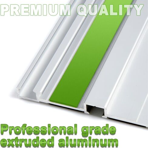 FS-800/2 64 بوصة دليل السكك الحديدية 32 بوصة 2 قطعة دليل السكك الحديدية لمنشار المسار Festool TS-55/TS-75، سبائك الألومنيوم، مع موصل in Kuwait