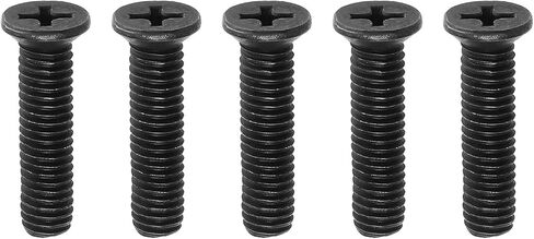 The Lord of the Tools 5PCS M5x25mm Drill Chuck Shank Adapter Screw Carbon Steel Fixing Screw Left Hand Thread for UNF Drill Chuck Shank Adapter Black in Saudi Arabia