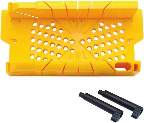Stanley 1-20-112 Saw Storage Miter Box of plastic, Black in Saudi Arabia