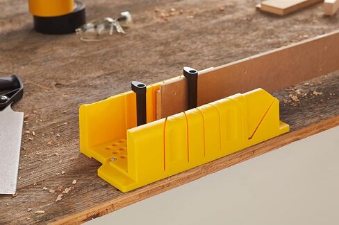 Stanley 1-20-112 Saw Storage Miter Box of plastic, Black in Saudi Arabia