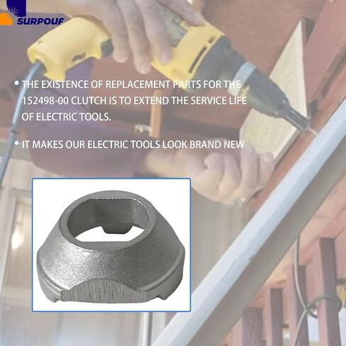 6 قطعة 152498-00 مجموعات استبدال براثن تناسب DW255AR DeWalt 686910436292 in Saudi Arabia