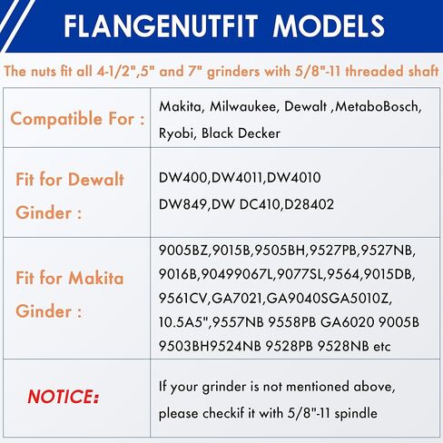 مفتاح طاحونة زاوية TAROSE مفتاح ربط عالمي قابل للتعديل مع 4 قطع 5/8-11 عمود طاحونة متوافق مع أجزاء طاحونة ديوالت ميلووكي ماكيتا بوش ريوبي بلاك ديكر in Kuwait