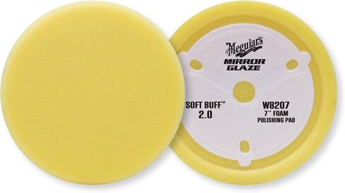 Meguiar's W8207 Mirror Glaze Professional Soft Buff 2.0 7" Foam Polishing Pad in Saudi Arabia