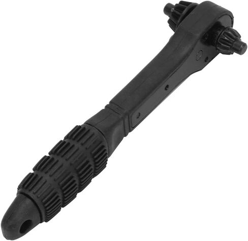 Universal Ratchet Chuck Key, 2 in 1 Drill Chuck Ratchet Spanner, Drill Press Chuck Key Wrench for Impact Driver, Wrench Tool for Tightening Loosening in Saudi Arabia