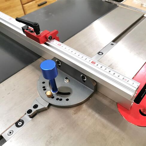 Aluminium Alloy Miter Bar, Slider Table Saw Gauge Rod T-Slot Track Bar Rail Clamping Tool Rail Miter Guage Bar for Router Tables and Woodworking (300mm 11.81inch) in Saudi Arabia