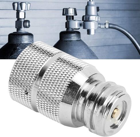 Fdit CO2 Cylinder Adapter,Air fitting Quick Connect Coupler for TR21-4 Male Thread to G1/2 Type30 Female Thread in Saudi Arabia