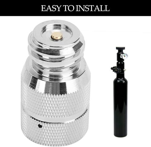 Fdit CO2 Cylinder Adapter,Air fitting Quick Connect Coupler for TR21-4 Male Thread to G1/2 Type30 Female Thread in Saudi Arabia