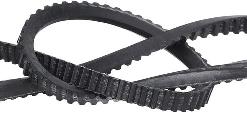Lathe Belt, Teeth Drive Power Twist Link Belt Transparent Rubber Replacement 5M375 210x400 210x750 220x600 220x750 MX 400 MX 600 MX 750 Harbor Freight Central Machinery Wood Table Saws Woodworking in Saudi Arabia