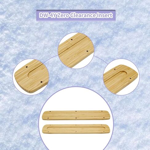 DW-4Y إدراج خلوص صفر مناسب لمناشير ميتري المركبة المنزلقة Dewalt DHS780، DHS790، DWS779، DWS780، DWS782 in Kuwait