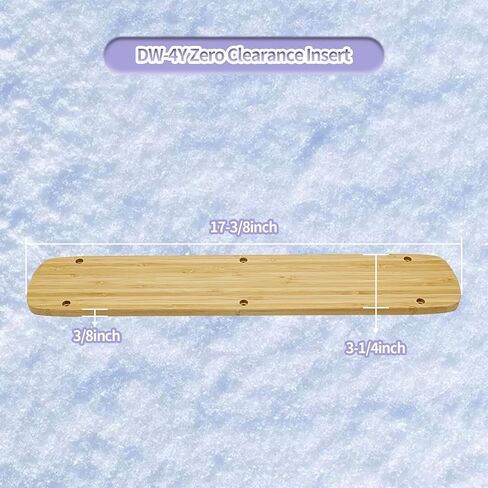 DW-4Y إدراج خلوص صفر مناسب لمناشير ميتري المركبة المنزلقة Dewalt DHS780، DHS790، DWS779، DWS780، DWS782 in Kuwait