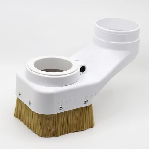 CNC Dust Shoe,70mm(2.75in),White in Saudi Arabia