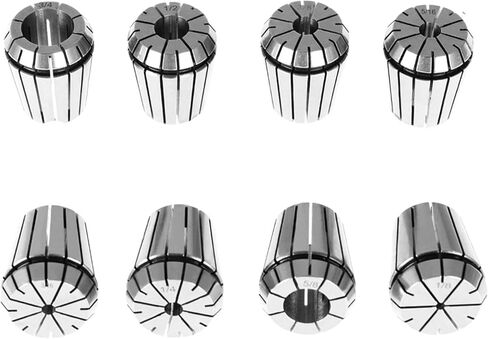 8Pcs Carbon Steel ER32 Spring Collet Set 1/8-3/4 Inch Fit for CNC Milling Lathe Tool and Engraving Machine in Saudi Arabia