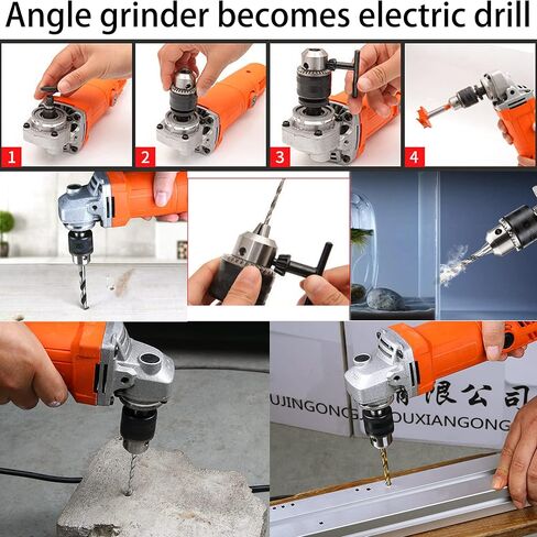 محول تشاك الحفر سريع التغيير من KEWAYO - ساق SDS Plus لتحويل المطرقة، سعة 1.5 إلى 13 مم، حامل 1/2-20 UNF in Kuwait