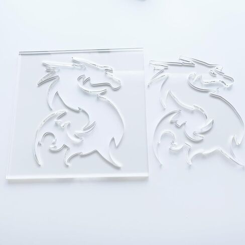 قالب توجيه التنين، قالب ترصيع جهاز التوجيه، رقصة التوجيه، قالب النجارة 7.5 بوصة × 7.5 بوصة in Kuwait