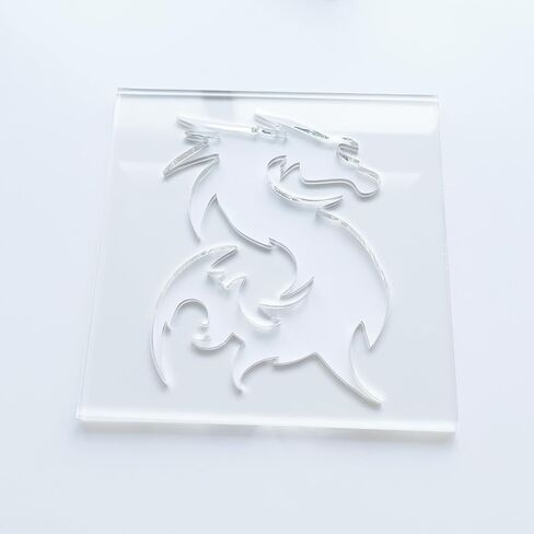 قالب توجيه التنين، قالب ترصيع جهاز التوجيه، رقصة التوجيه، قالب النجارة 7.5 بوصة × 7.5 بوصة in Kuwait