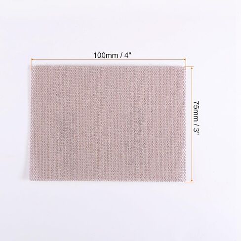 30pcs 240 Grits Mesh Sanding Screen Sheets 3" x 4" Wet or Dry Sandpaper Dust Free Abrasive Pads for Car Wood Drywall Metal Polishing & Grinding in Saudi Arabia