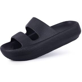 shevalues Orthopedic Slide Sandals for Women with Arch Support Pillow Soft Recovery Slip on Sandals Lightweight Summer Cloud Slippers for Plantar Fasciitis