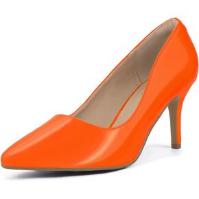 IDIFU IN3 High Heels Pumps Closed Toe Heels Women's Pumps Stiletto Pointed Toe Dress Shoes Wedding Prom Bridal Work Office Bride Bridesmaid Guest Trendy Dressy Fashion Comfortable Classic Pumps Shoes