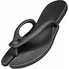 Foldable Flip-Flop for Women Men, Travel Slides Sandals Slippers Soft Comfy Non-Slip Quick Dry House Bathroom Shower Shoes Gym Spa Swimming Sandals Beach