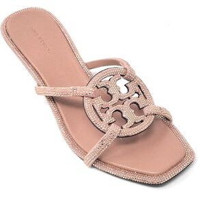 Tory Burch Women's 55mm Pave Geo Bombe Miller Low Heel Sandals