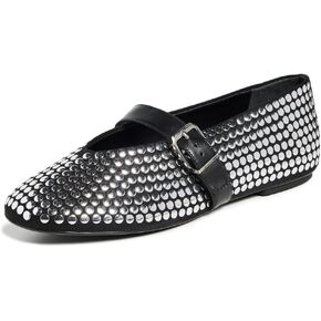 SCHUTZ Women's Eiza Studs Ballet Flats