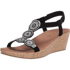 Skechers Womens Beverlee Date Glam Sandal