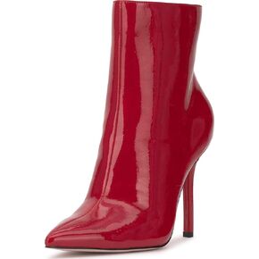 Jessica Simpson Womens Lyren Patent Pointed Toe Ankle Boots