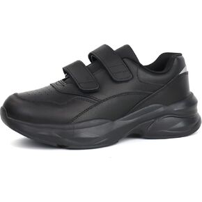 Women Diabetic Leather Shoes Orthopedic Walking Shoes Wide Toe Box Shoes