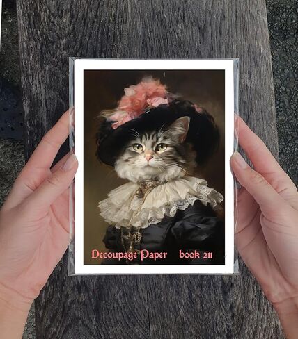 حزمة ورق Decoupage (35 ورقة مقاس 6 بوصات × 8 بوصات) بطاقات صور توضيحية كلاسيكية للجراء والكلاب الفيكتورية الأنيقة من FLONZ لتزيين صفحات Decoupage والحرف اليدوية وسجلات القصاصات in Kuwait