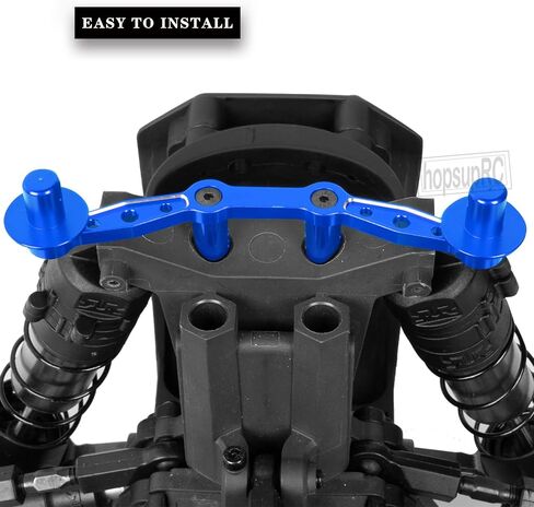 Aluminum Front Rear Body Posts Mount Shell Column Fixing Bracket Upgrades Part for 1/8 Mojave 4X4 4S BLX RC Car,Alloy Body Post Set Hops Up,Replaces ARA320740 Red in Saudi Arabia