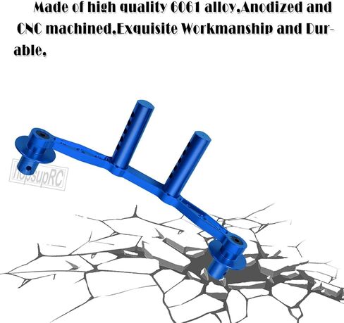 Aluminum Front Rear Body Posts Mount Shell Column Fixing Bracket Upgrades Part for 1/8 Mojave 4X4 4S BLX RC Car,Alloy Body Post Set Hops Up,Replaces ARA320740 Red in Saudi Arabia