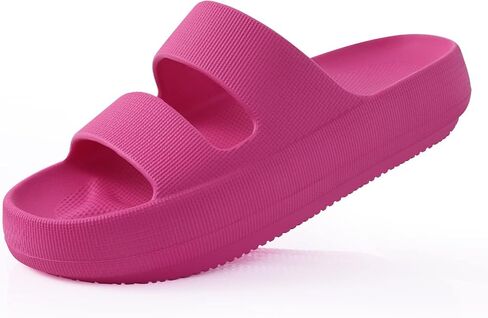 shevalues Orthopedic Slide Sandals for Women Arch Support Plantar Fasciitis | Soft Recovery Non-slip Slippers, Summer Lightweight Waterproof Cloud Slides in Saudi Arabia