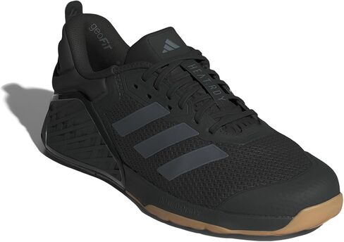 adidas Unisex Dropset 3 Training Sneaker, Black/Grey/Grey, 11 US men in Saudi Arabia