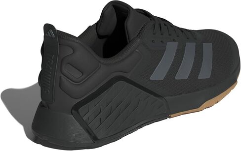 adidas Unisex Dropset 3 Training Sneaker, Black/Grey/Grey, 11 US men in Saudi Arabia