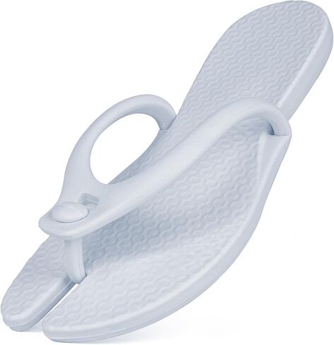 Foldable Flip-Flop for Women Men, Travel Slides Sandals Slippers Soft Comfy Non-Slip Quick Dry House Bathroom Shower Shoes Gym Spa Swimming Sandals Beach in Saudi Arabia