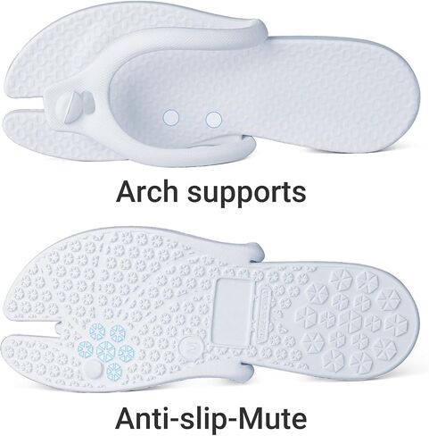 Foldable Flip-Flop for Women Men, Travel Slides Sandals Slippers Soft Comfy Non-Slip Quick Dry House Bathroom Shower Shoes Gym Spa Swimming Sandals Beach in Saudi Arabia