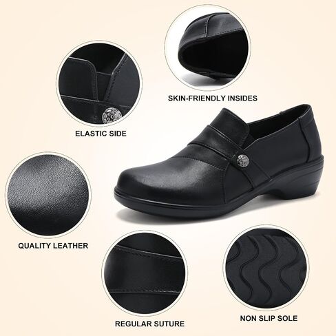 LDJ Loafers for Women 2024 | Business Casual Shoes Women | Office Shoes for Women | Work Shoes Women Business Casual in Saudi Arabia