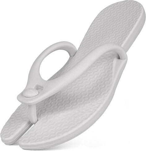 Foldable Flip-Flop for Women Men, Travel Slides Sandals Slippers Soft Comfy Non-Slip Quick Dry House Bathroom Shower Shoes Gym Spa Swimming Sandals Beach in Saudi Arabia