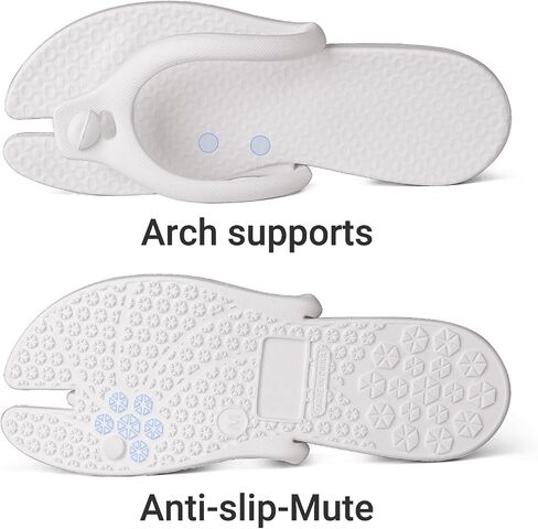 Foldable Flip-Flop for Women Men, Travel Slides Sandals Slippers Soft Comfy Non-Slip Quick Dry House Bathroom Shower Shoes Gym Spa Swimming Sandals Beach in Saudi Arabia
