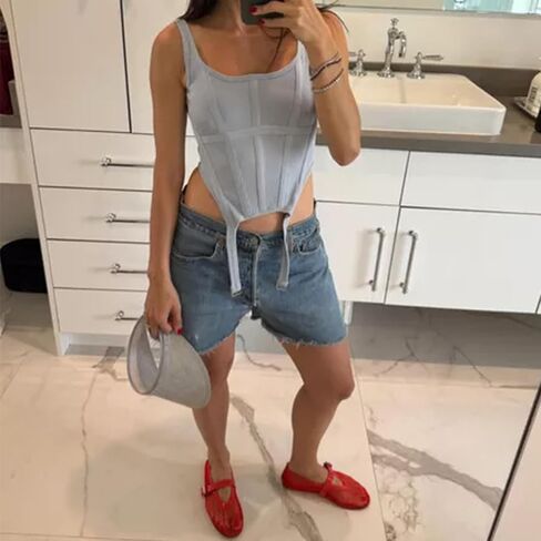 Mesh Ballet Flats for Women Fishnet Ballerina Flats with Adjustable Mary Jane Round Toe Buckle Strappy Shoes in Saudi Arabia