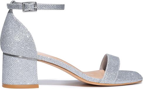 Trary Heels for Women, Square Toe Black Heels, Ankle Strap White Heels, Wide Width Chunky Heels for Women, Low Heel Dress Shoes for Women, Block Heels, Graduation Heels, Prom Heels, Strappy Heels in Saudi Arabia