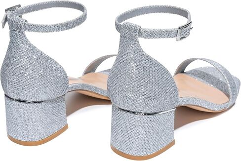 Trary Heels for Women, Square Toe Black Heels, Ankle Strap White Heels, Wide Width Chunky Heels for Women, Low Heel Dress Shoes for Women, Block Heels, Graduation Heels, Prom Heels, Strappy Heels in Saudi Arabia