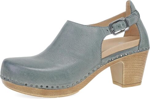 مقدمة مغلقة أنيقة من Dansko Sassy للنساء - وسادة قدم لاستعادة الطاقة مع دعم إضافي للقوس - نعل خارجي من البولي يوريثان خفيف الوزن لارتداء طويل الأمد - رائع لأسلوب جميع المواسم in Kuwait