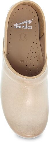Dansko Professional Slip-On Clogs for Women – Rocker Sole and Arch Support for Comfort – Ideal for Long Standing Professionals – Sand Milled Burnished 7.5-8 M US in Saudi Arabia