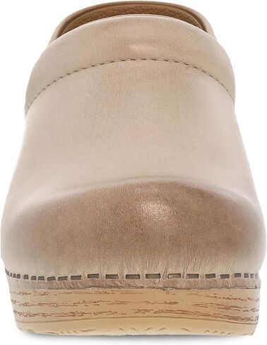 Dansko Professional Slip-On Clogs for Women – Rocker Sole and Arch Support for Comfort – Ideal for Long Standing Professionals – Sand Milled Burnished 7.5-8 M US in Saudi Arabia