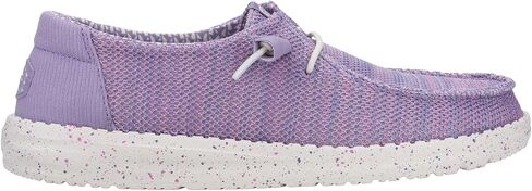 Hey Dude Wendy Stretch Sox Lilac Multi Size 9, Women’s Shoes, Women’s Slip-on Loafers, Comfortable & Light-Weight in Saudi Arabia