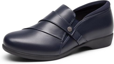 DREAM PAIRS Loafer for Women Slip-on Comfortable Dressy Loafers Business Casual Work Office Loafer Shoes Faux Leather Round Toe with Arch Support in Saudi Arabia
