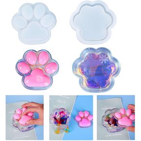 Resin Mold Bottle, Pudding Jar with Lid Silicone Mold for DIY Craft Epoxy Resin Casting, Jewelry Box, Candy Snacks Storage Container,Candle Holder Home Decor